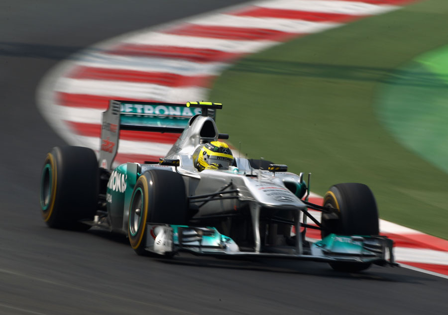 Nico Rosberg was 7th fastest on Saturday