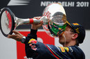 Sebastian Vettel tastes victory
