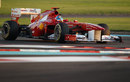 Fernando Alonso aims for an apex
