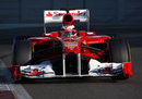 Jules Bianchi squints through the sun on the final day