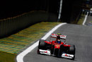 Felipe Massa aims for the apex at Descida do Sol