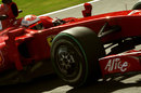 Kimi Raikkonen on track during free practice