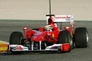 Felipe Massa continues work into a second day of testing in Valencia