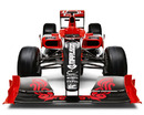 A head-on look at the new Virgin Racing car