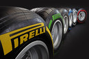 A close-up of Pirelli's new 2012 tyre range