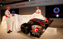 Lewis Hamilton and Jenson Button unveil the new McLaren MP4-27