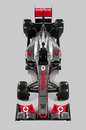 An aerial view of the new McLaren MP4-27