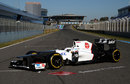 The new Sauber C31 is unveiled at Jerez
