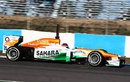 Jules Bianchi on his first day in the Force India VJM05