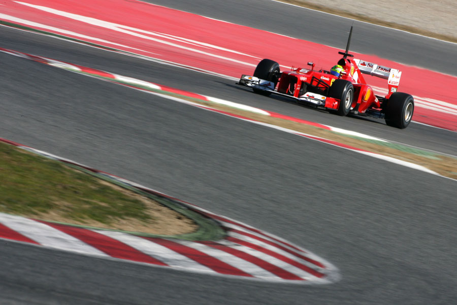 Felipe Massa approaches turns 11 and 12
