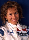 Female driver Giovanna Amati