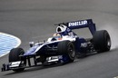 Nico Hulkenberg at the wheel of the Williams