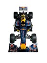 An overhead shot of the new Red Bull RB6