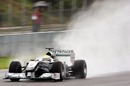 Nico Rosberg continues to clock up the laps
