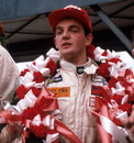 Winner Tommy Byrne on the Formula Ford Festival podium