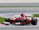 Fernando Alonso exits a chicane