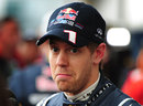 Sebastian Vettel talks to the press following his worst qualifying session since Brazil 2009