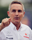 Martin Whitmarsh in the paddock on qualifying day