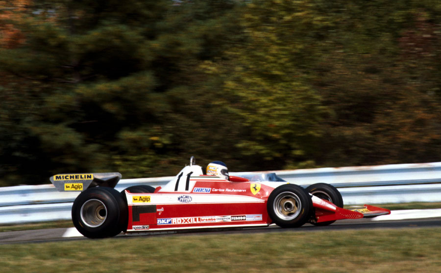 Carlos Reutemann on his way to victory in the US Grand Prix