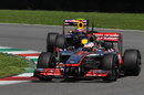 Mark Webber tracks down Gary Paffett's McLaren