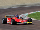 Jacques Villeneuve drives a Ferrari 312 T4 to mark 30 years since the death of his father Gilles