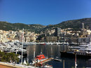 The view across the harbour at Monaco on Thursday morning