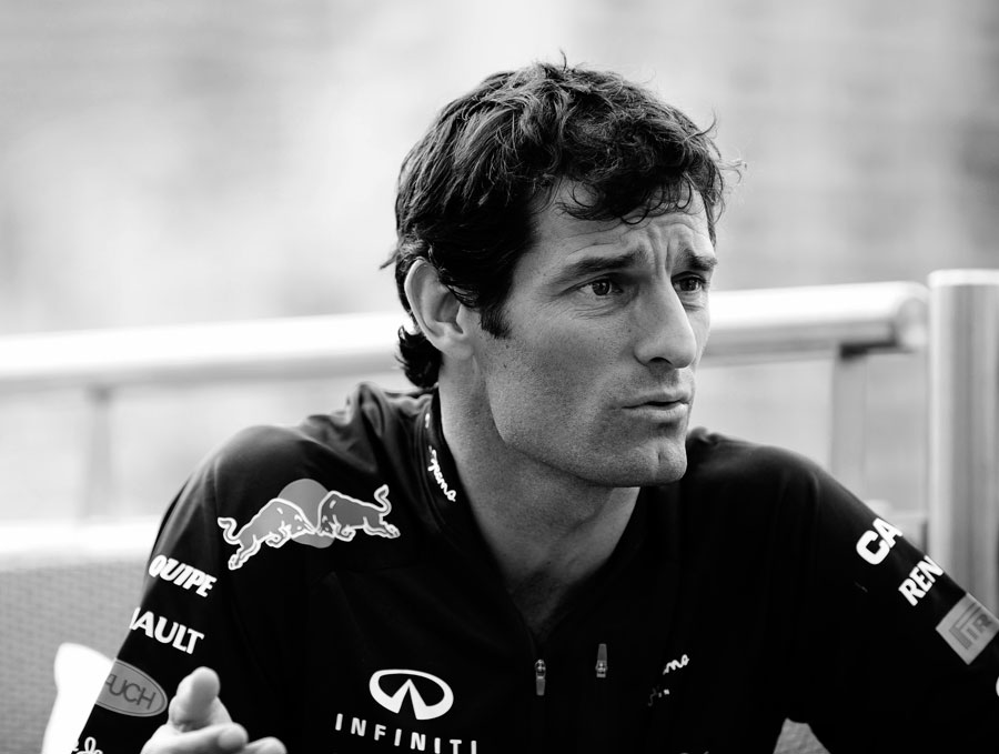 Mark Webber savours his victory