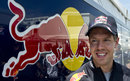 Sebastian Vettel faces the media in the Montreal paddock