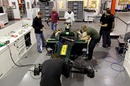 Mechanics work on the new Lotus T127