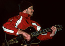 Jacques Villeneuve playing guitar