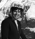 Female racing driver and skier Divina Galica