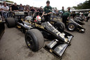 Tom Kristensen in an ex-Aryton Senna Lotus 97T
