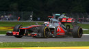 Jenson Button on soft tyres
