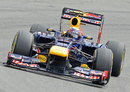 Mark Webber on a soft tyre run