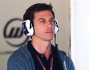 Toto Wolff in the Williams garage