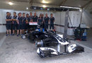 No time off for the Williams team as they prepare for a street demonstration in Venuzuala