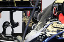 Detail of Lotus' double DRS device