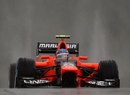 Charles Pic returns to the pits in the Marussia