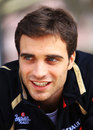 Lotus test driver Jerome d'Ambrosio in the paddock