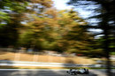Nico Rosberg blasts down one of Monza's straights