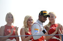 Sweet victory for Lewis Hamilton