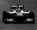 Rubens Barrichello continues to lap the Jerez circuit