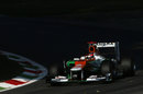 Jules Bianchi takes part in his seventh Friday practice session of the season