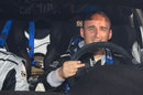 Robert Kubica in his WRC Subaru Impreza