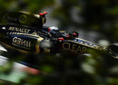 Kimi Raikkonen in the Lotus E20