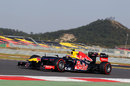 Mark Webber on a flying lap on supersoft tyres