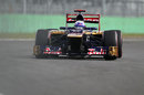 Daniel Ricciardo on a qualifying lap