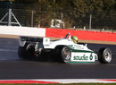 Bruno Senna on track in the Williams FW08