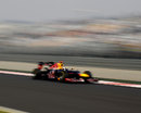 Sebastian Vettel on his way to the fastest time of the final practice session