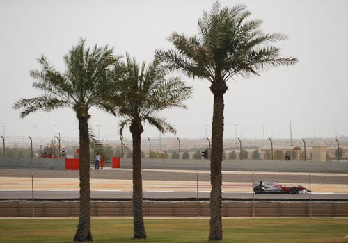 Jarno Trulli during the qualifying session of the Bahrain Grand Prix